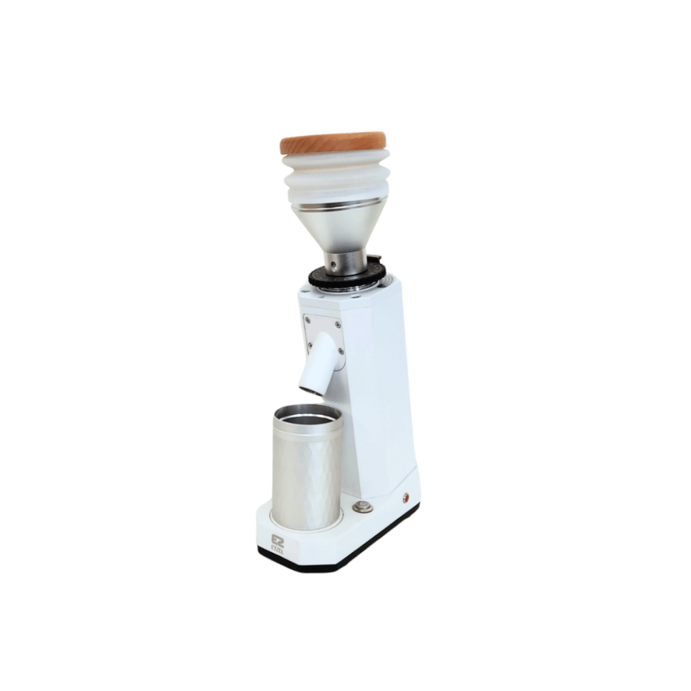 เครื่องบดเมล็ดกาแฟ Stepless ETZEL รุ่น SN016 Single Dose Titanium 40mm. (สีขาว)